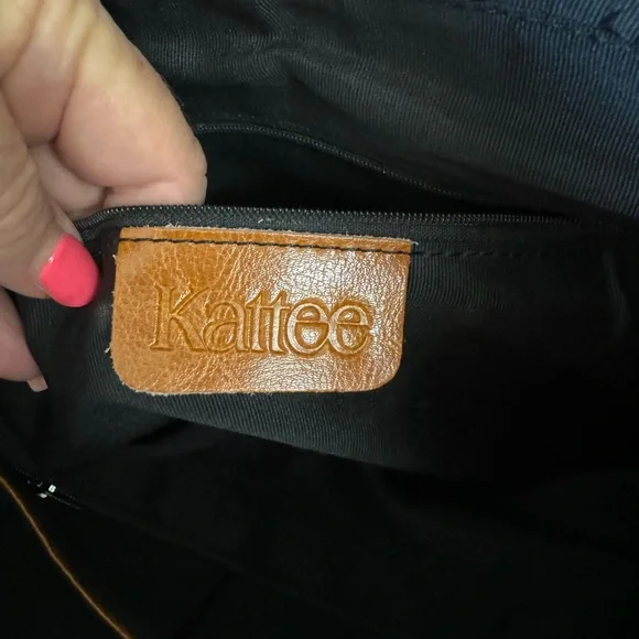 Kattee Genuine Leather Shoulder Bag Work Laptop Tote Adjustable Handbag - Picture 9 of 12